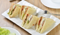 Image of Light Lunches menu sandwiches